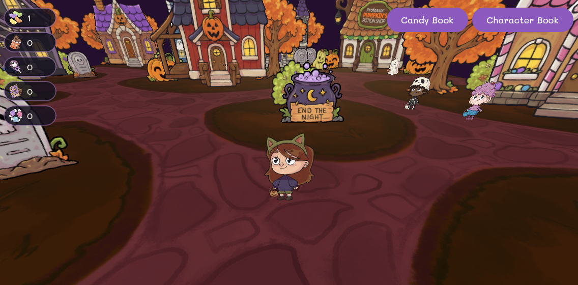 Walking through Pumpkin Hollow
